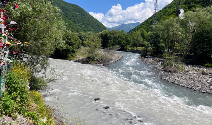 грузия река